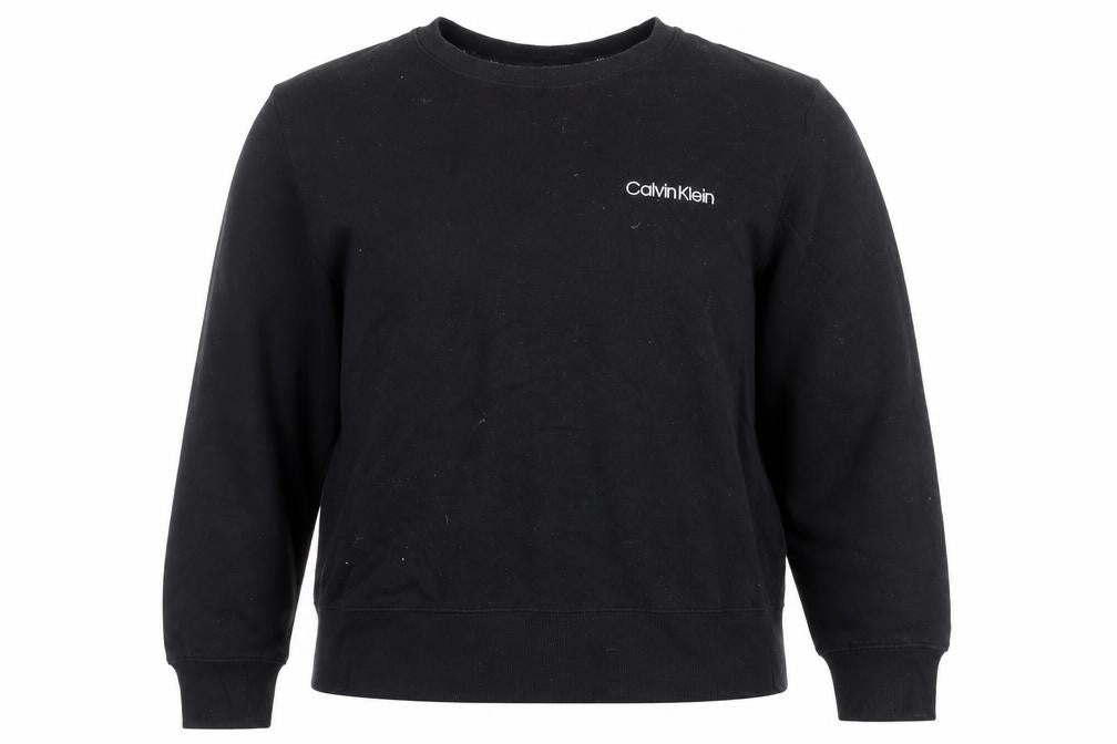 Womens UK Size XL Calvin Klein Black Pullover Sweatshirt