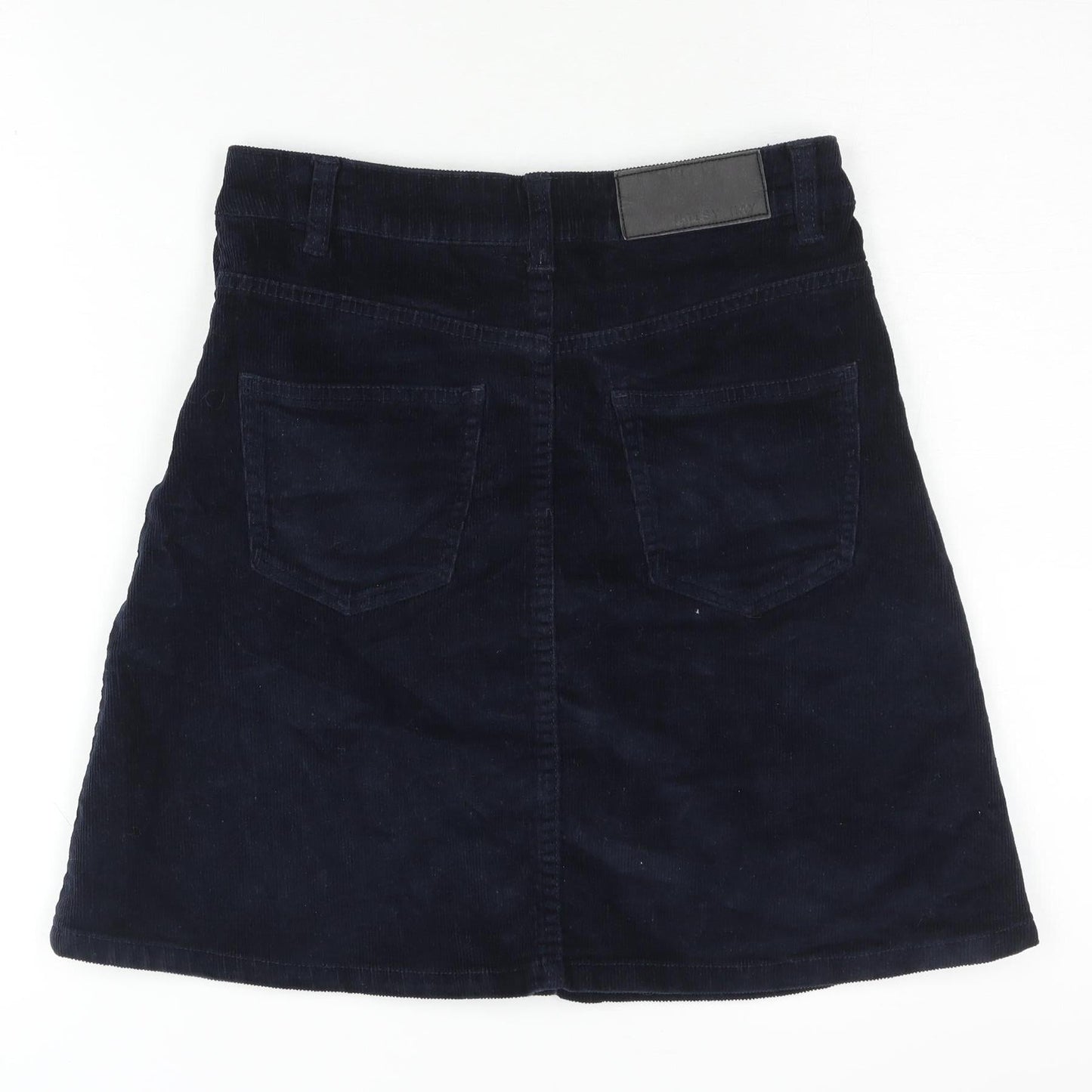 Noisy May Women's Blue Corduroy Skirt Size S