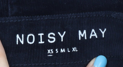 Noisy May Women's Blue Corduroy Skirt Size S