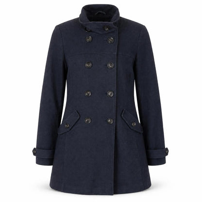 Womens UK Size 12 White Stuff Blue Pea Coat