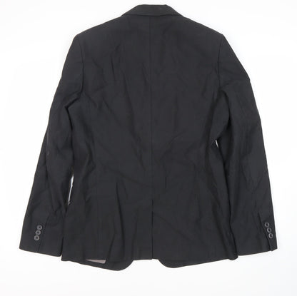 Zara Man Black Blazer - L - Men's Formal Jacket