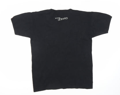 Ultimate Unisex Black M V-Neck T-Shirt Casual