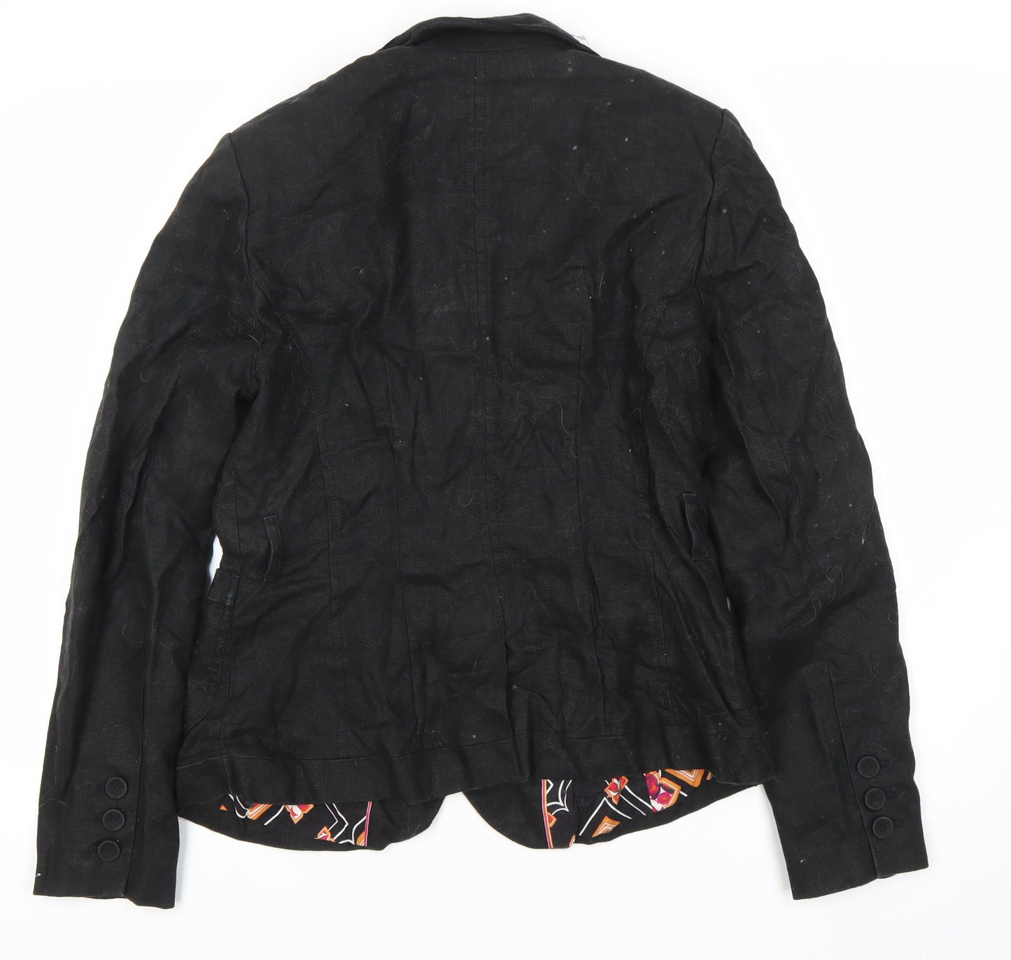 Next Women's Black Suit Jacket, Size 14, Regular Fit