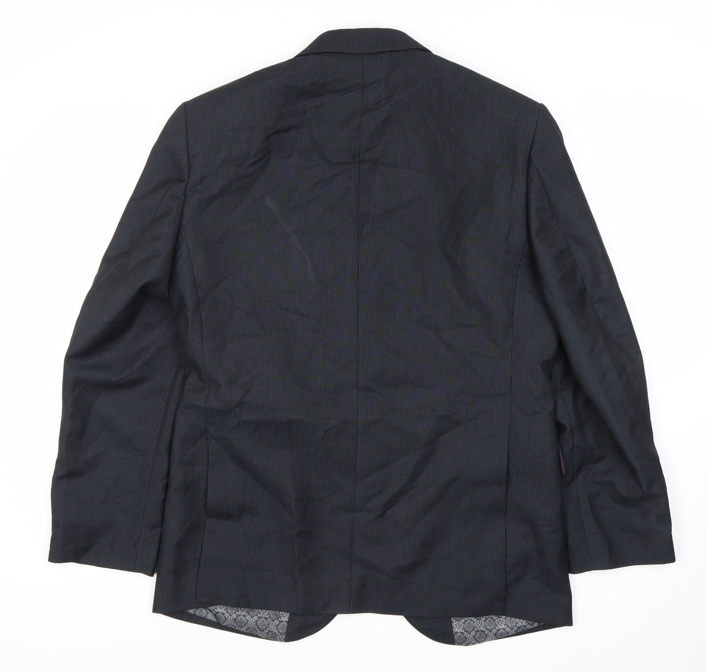 Mens UK Size 38 Greenwoods Regular Black Suit Jacket