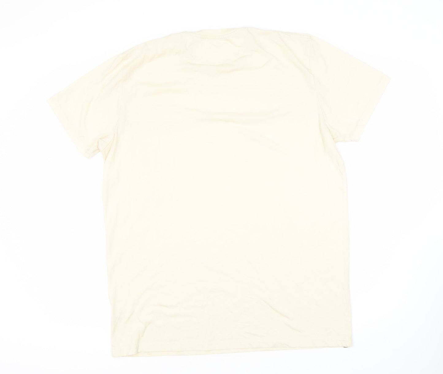 Treeblend Men's Ivory XL T-Shirt, Short Sleeve, Graphic Design