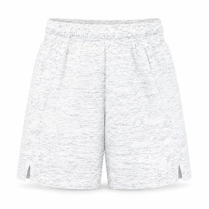 Front view of Old Navy boys’' white athletic shorts 6-7 years