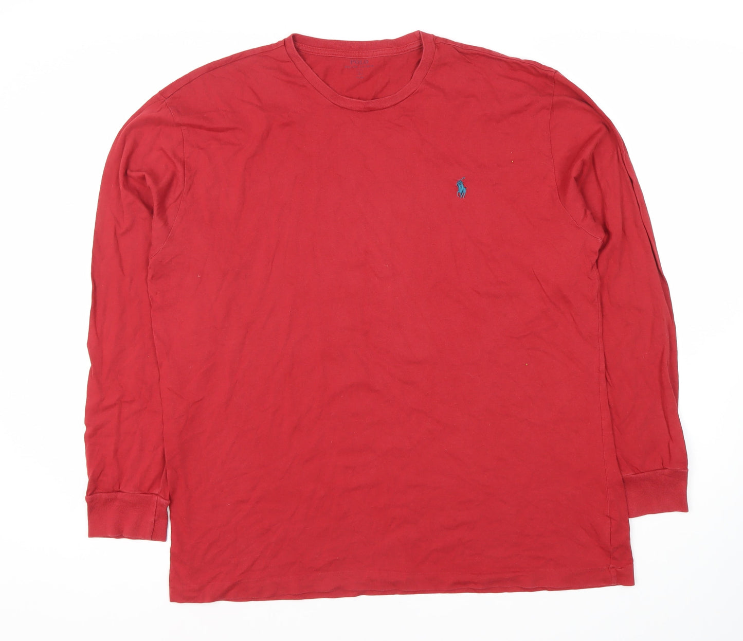 Polo Ralph Lauren Men's Red Long Sleeve T-Shirt L