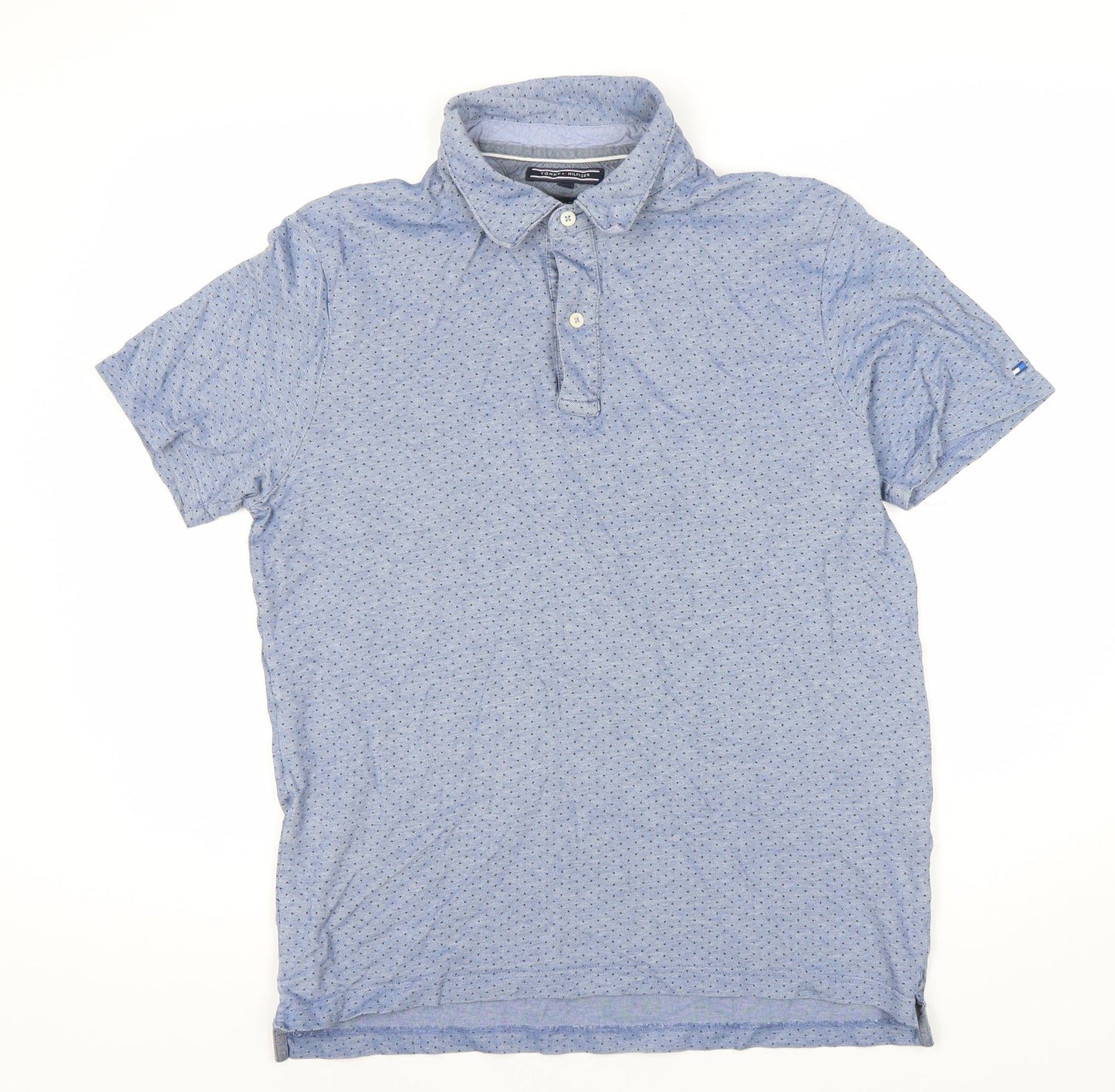 Tommy Hilfiger Men's Blue Slim Fit Polo Shirt XL