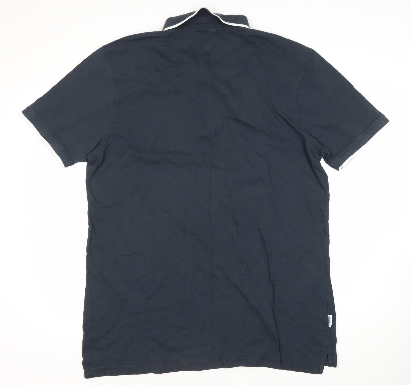 Lambretta Men's Blue 4XL Polo Shirt with Logo