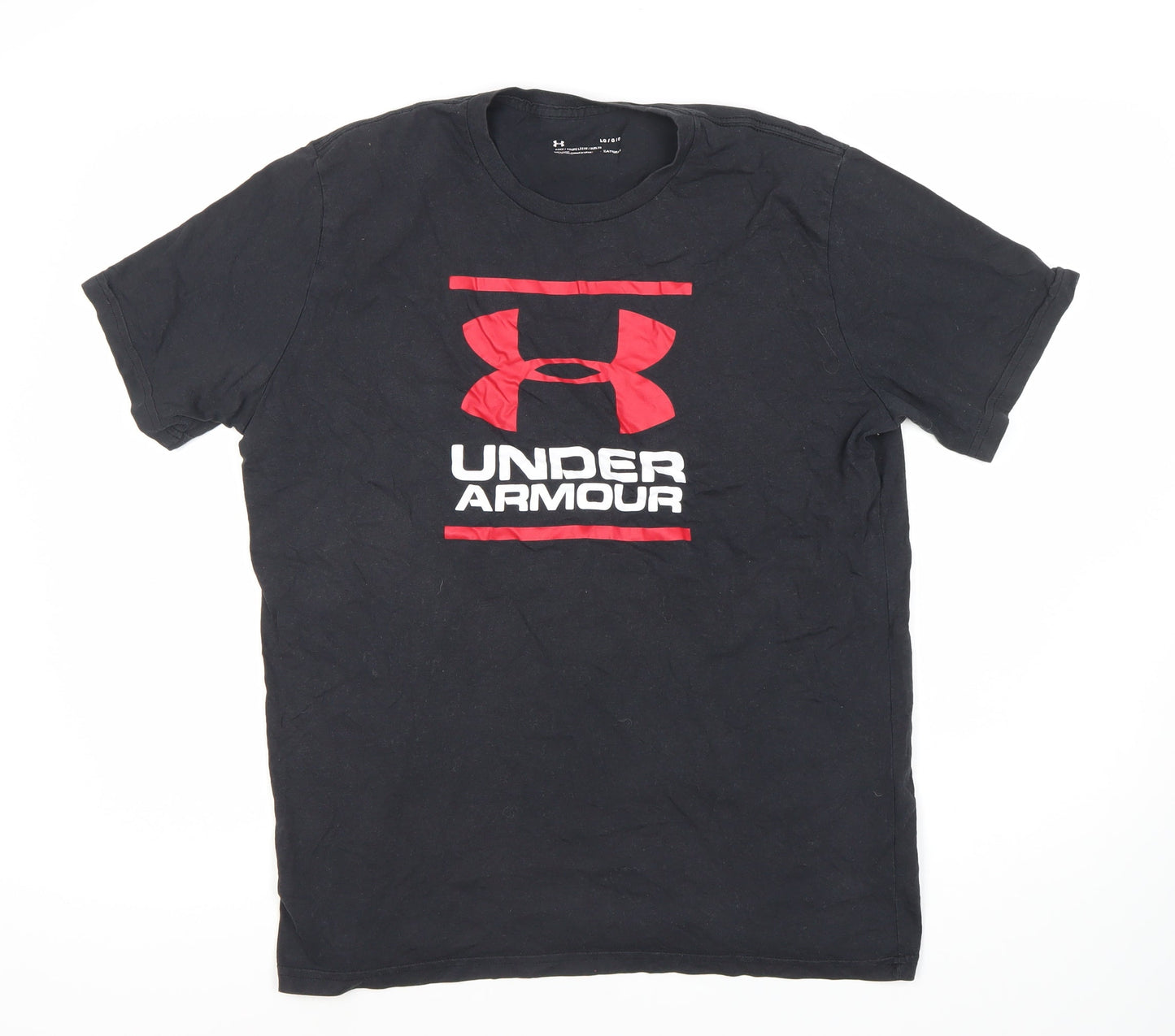 Under Armour Men's Black Large Sports T-Shirt