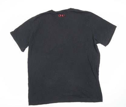 Under Armour Men's Black Large Sports T-Shirt