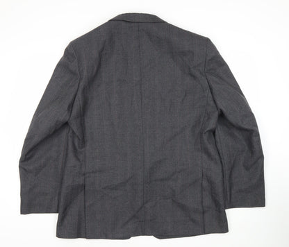 Mens UK Size 44 C&A Regular Grey Suit Jacket