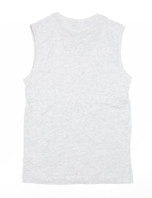 Slazenger Men's Grey Sleeveless T-Shirt XS