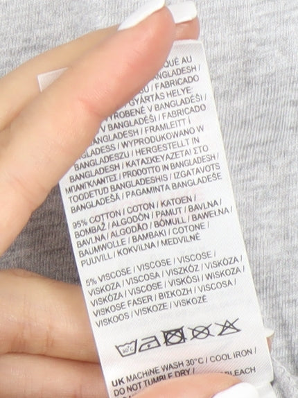 Slazenger Men's Grey Sleeveless T-Shirt XS