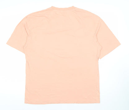 Mens UK Size M JACK & JONES Pink  T-Shirt
