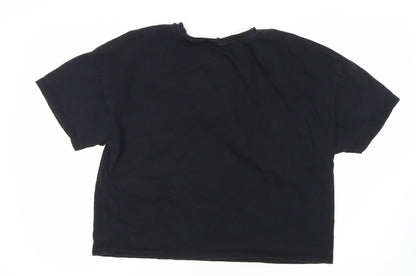 Teens UK Size 14 Star Wars Black  T-Shirt