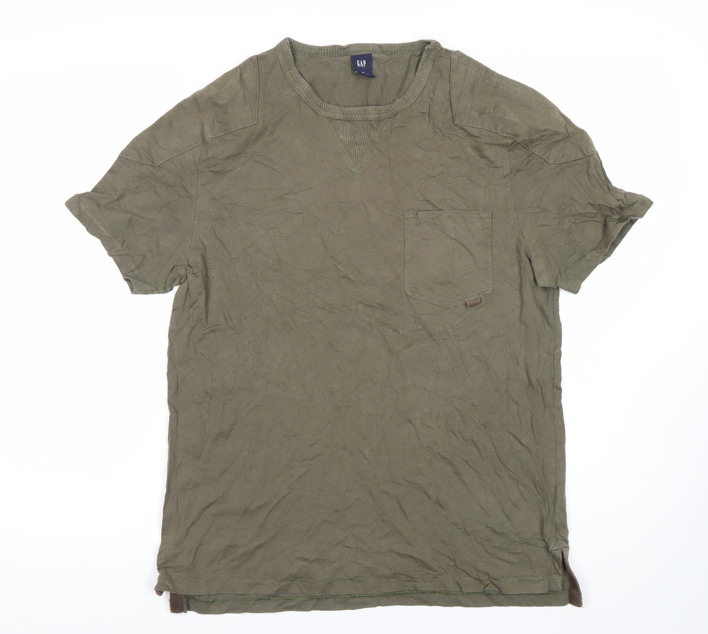 Mens UK Size M Gap Green  T-Shirt