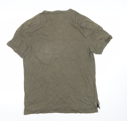 Mens UK Size M Gap Green  T-Shirt