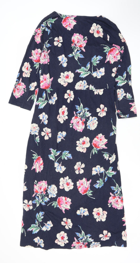 Joules Women’s Floral Dress, Multicoloured, Size 14