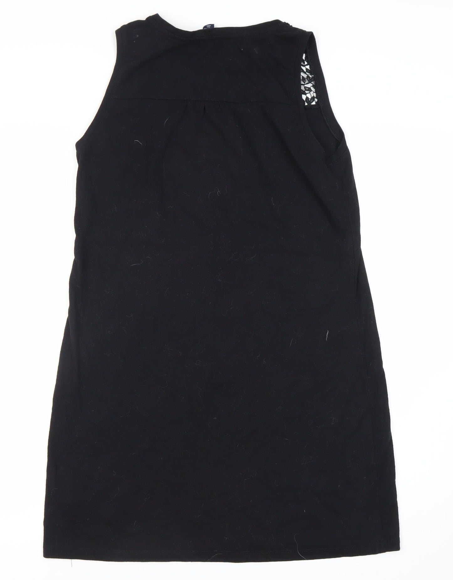 GAP Women's Black Sleeveless Shift Dress Size 12