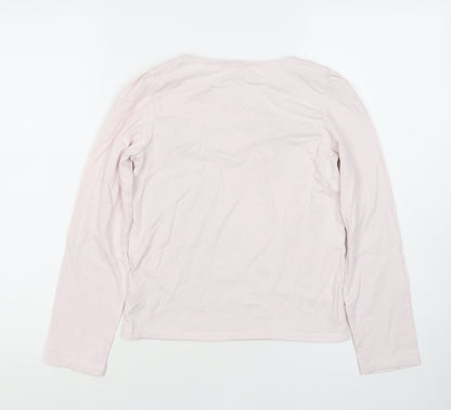 The Little White Company Pink Teens Long Sleeve T-Shirt