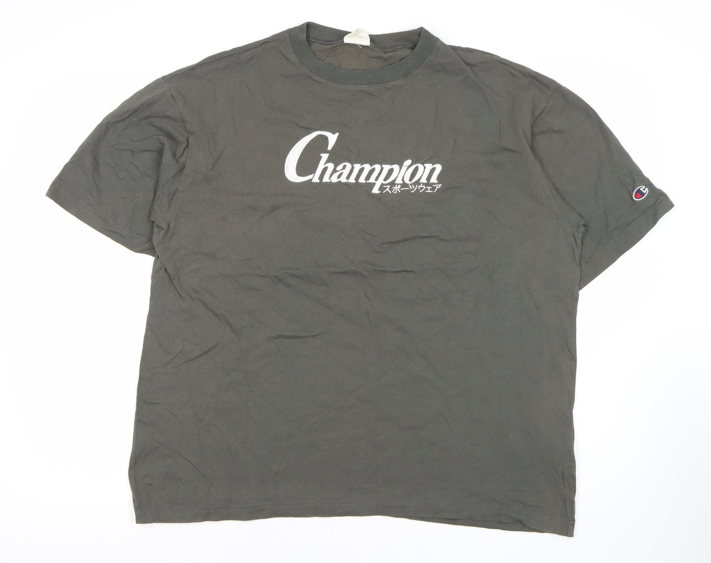 Mens UK Size L Champion Grey  T-Shirt
