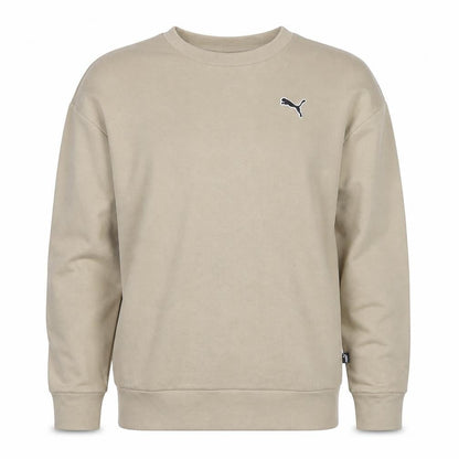 Mens UK Size S PUMA Beige Pullover Sweatshirt