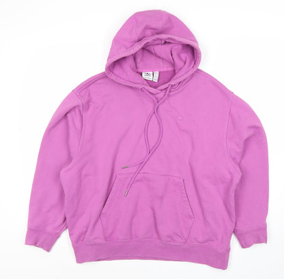 Adidas Women’s Pink Pullover Hoodie Size 8