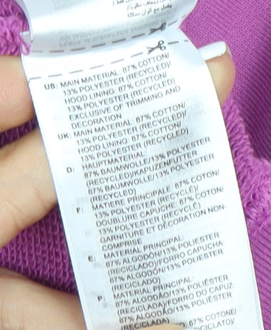 Adidas Women’s Pink Pullover Hoodie Size 8