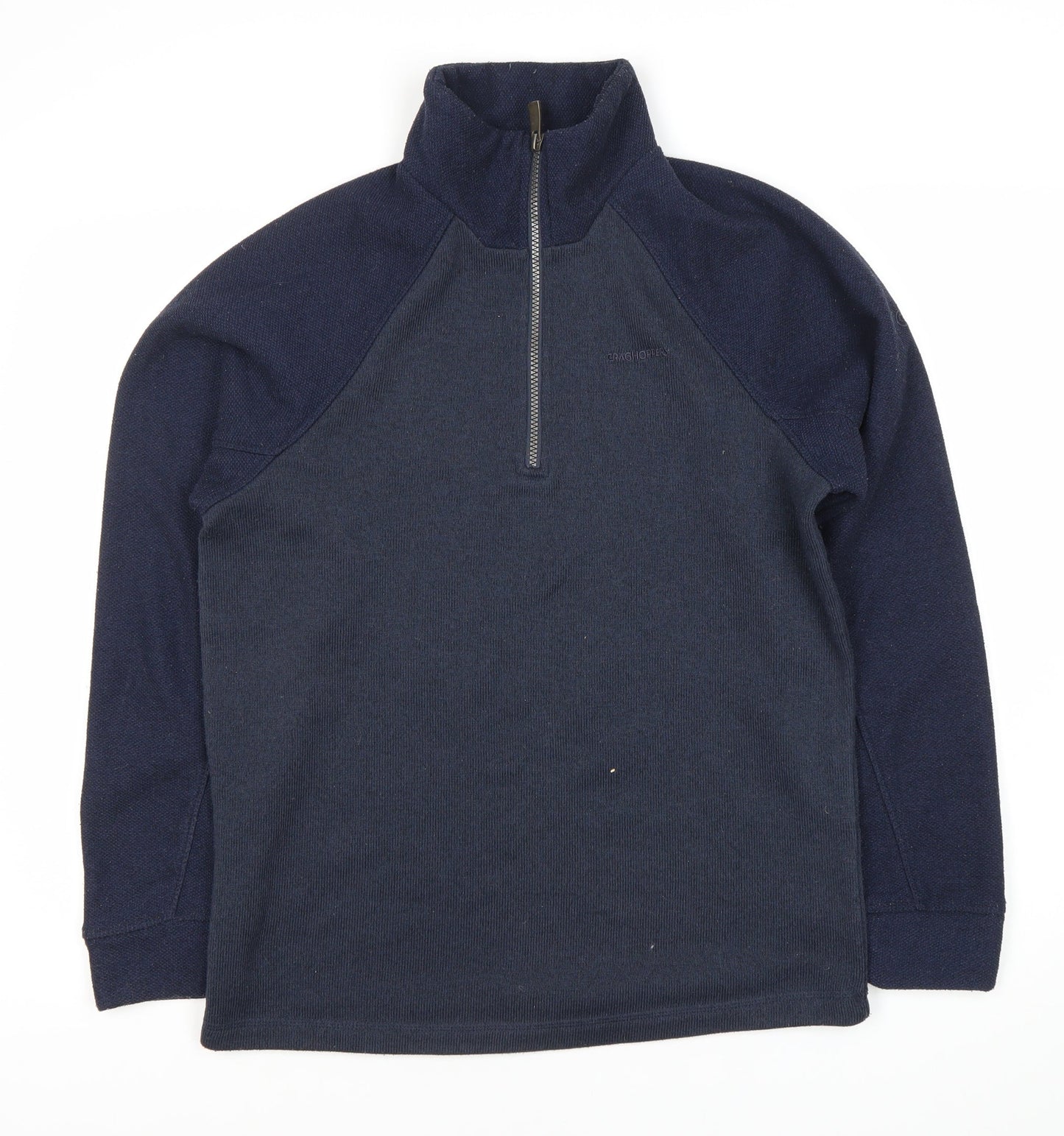 Mens UK Size M Craghoppers Blue Full Zip Sweatshirt