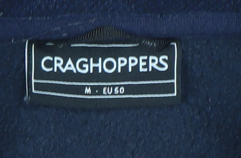 Mens UK Size M Craghoppers Blue Full Zip Sweatshirt