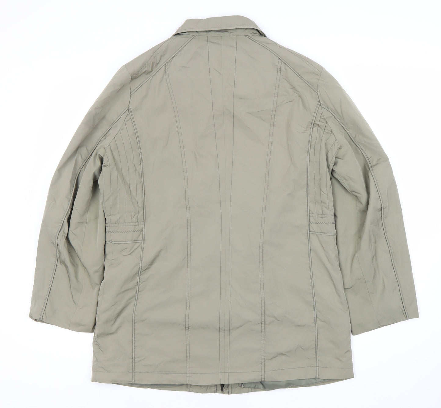 Isabell Women's Green Mid-Length Coat Size 16