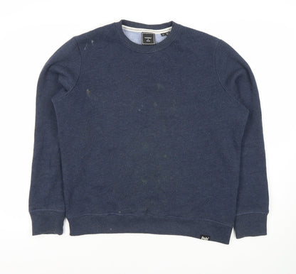 Superdry Women's Blue Pullover Sweatshirt Size 6