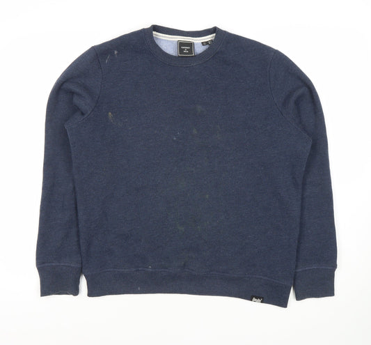 Superdry Women's Blue Pullover Sweatshirt Size 6