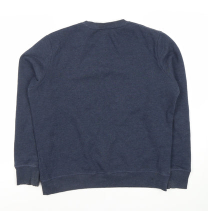 Superdry Women's Blue Pullover Sweatshirt Size 6