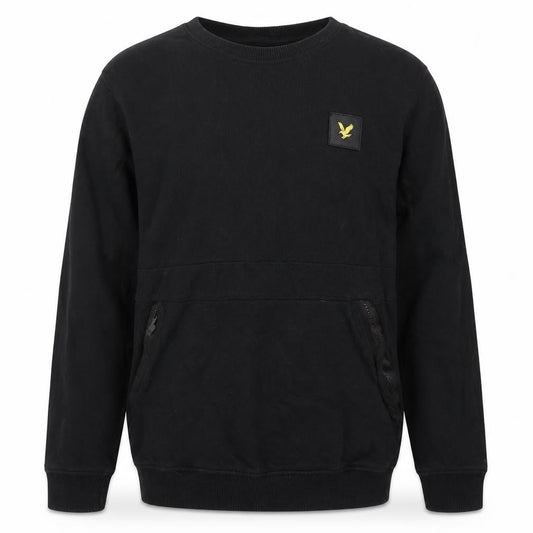 Lyle & Scott Boys Black Pullover Sweatshirt 12-13 Years