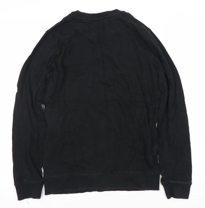 Lyle & Scott Boys Black Pullover Sweatshirt 12-13 Years