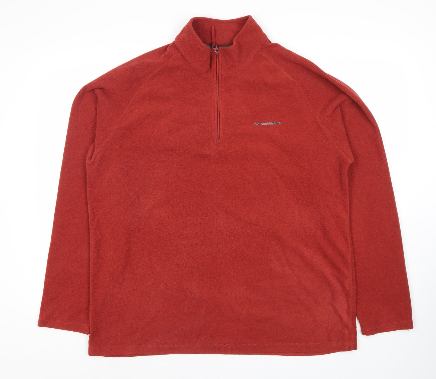 Mens UK Size XL Mountainlife Red Pullover Sweatshirt