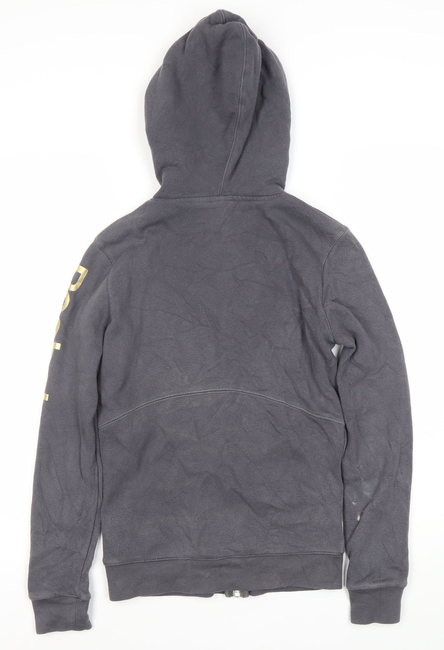 Reebok Women's Grey Full Zip Hoodie XS