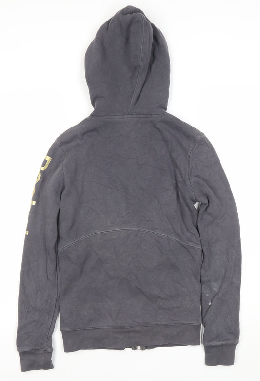 Reebok Women's Grey Full Zip Hoodie XS