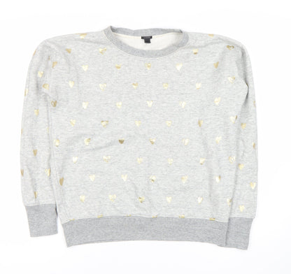 J.Crew Women's Grey Pullover Sweatshirt XS