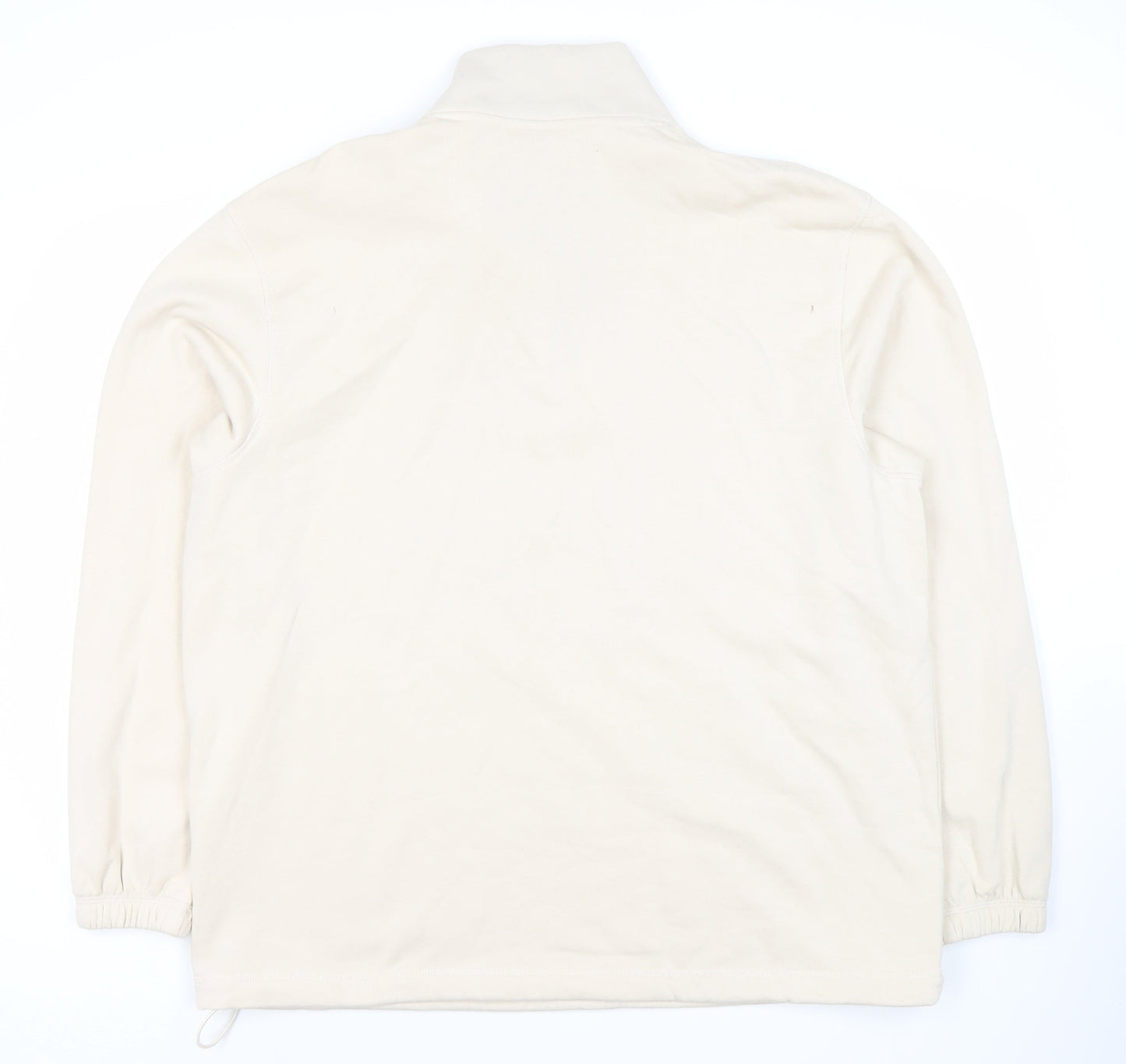 Mens UK Size XL JACK & JONES Beige Henley Sweatshirt