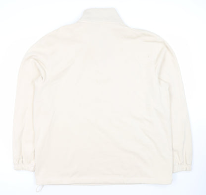 Mens UK Size XL JACK & JONES Beige Henley Sweatshirt