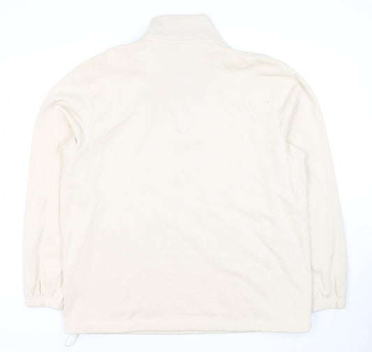 Mens UK Size XL JACK & JONES Beige Henley Sweatshirt