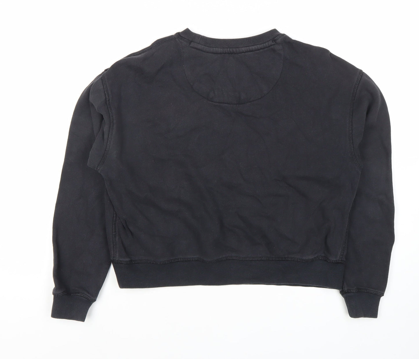 Womens UK Size 6 Jack Wills Black Pullover Sweatshirt