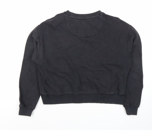 Womens UK Size 6 Jack Wills Black Pullover Sweatshirt
