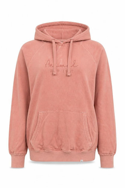 Animal Women's Pink Pullover Hoodie Size 8