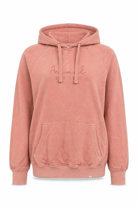 Animal Women's Pink Pullover Hoodie Size 8