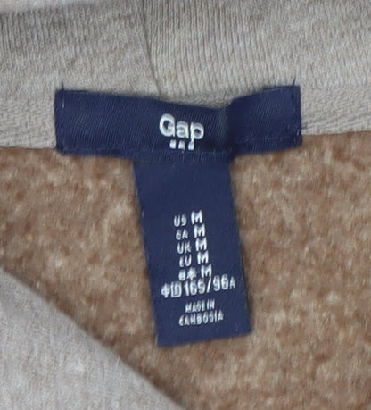 Gap Women’s Beige Full Zip Hoodie M