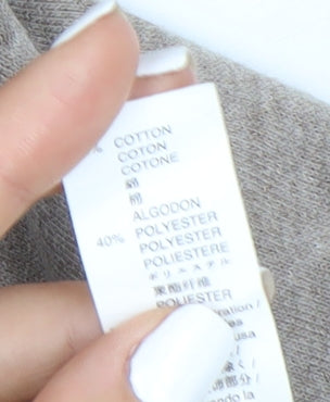 Gap Women’s Beige Full Zip Hoodie M